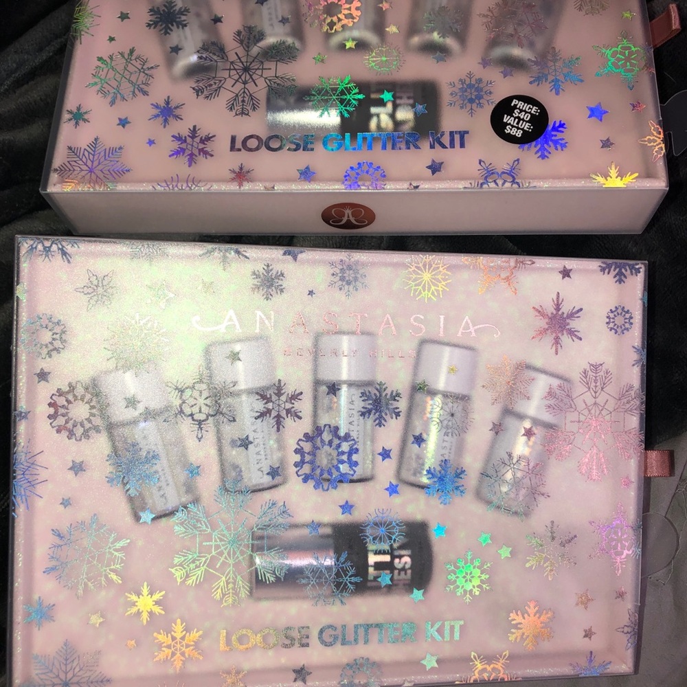 💖HOST PICK💖 ANASTASIA BEVERLY HILLS LOOSE GLITTER KIT NWT BODY EYES ETC - Picture 3 of 16